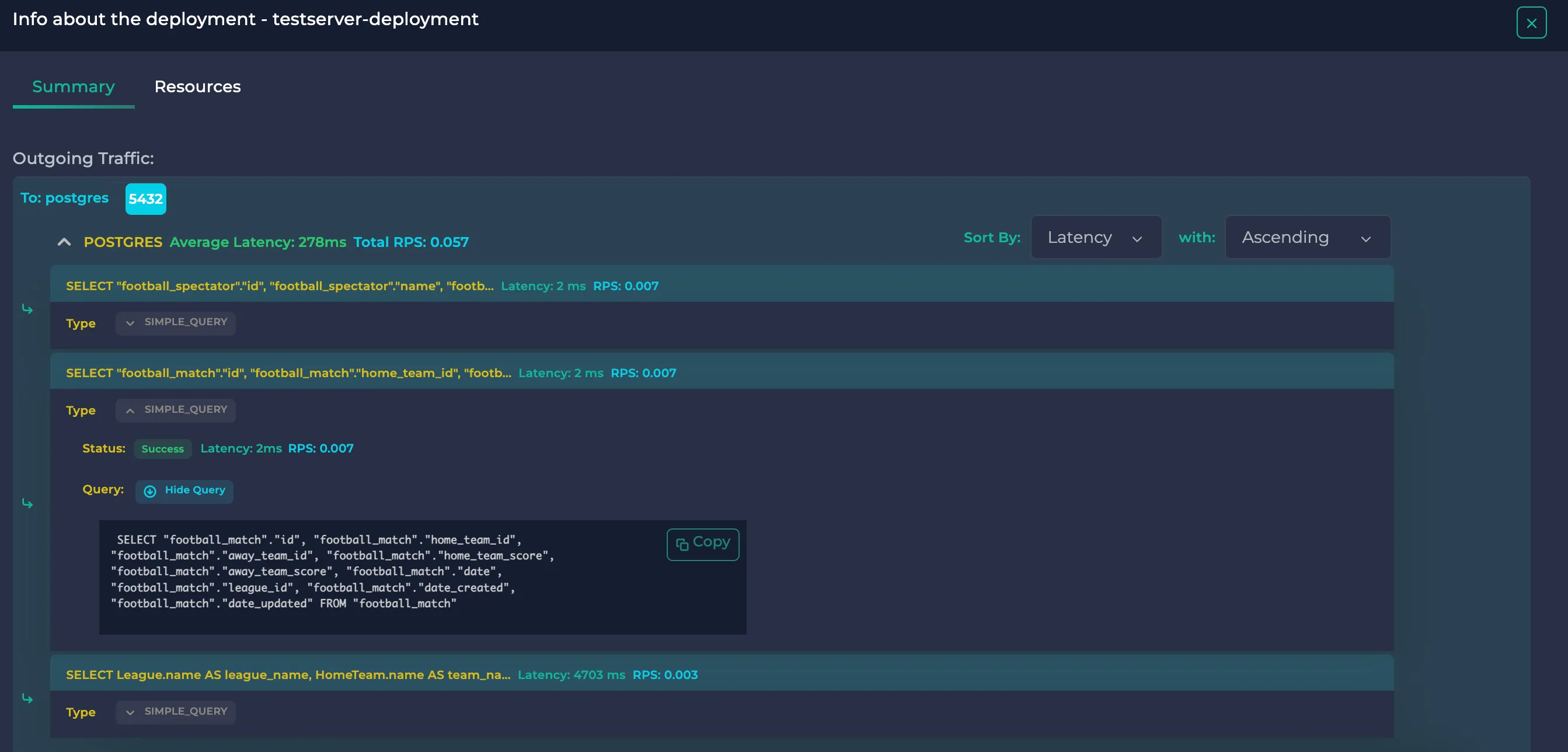 Fastest SQL Queries Page 2