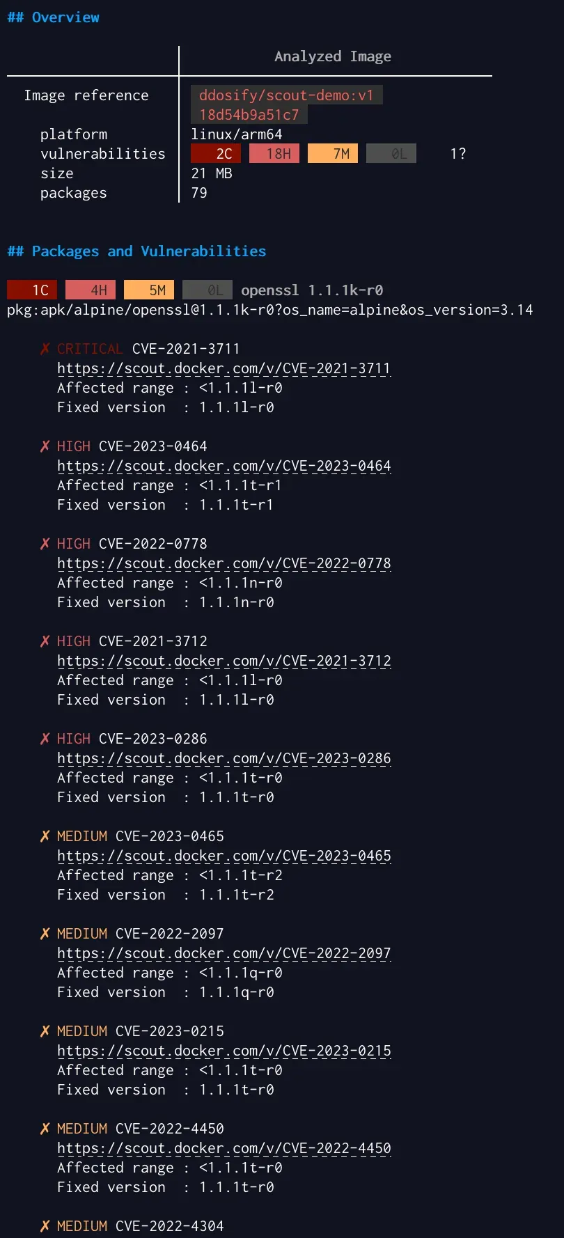 docker-scout-terminal